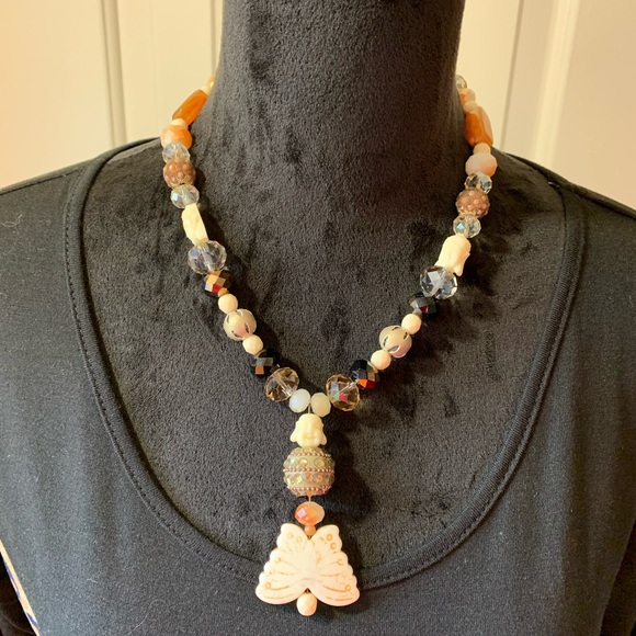 Necklace by me , Venusian Concepts Buddha’s - Picture 1 of 7